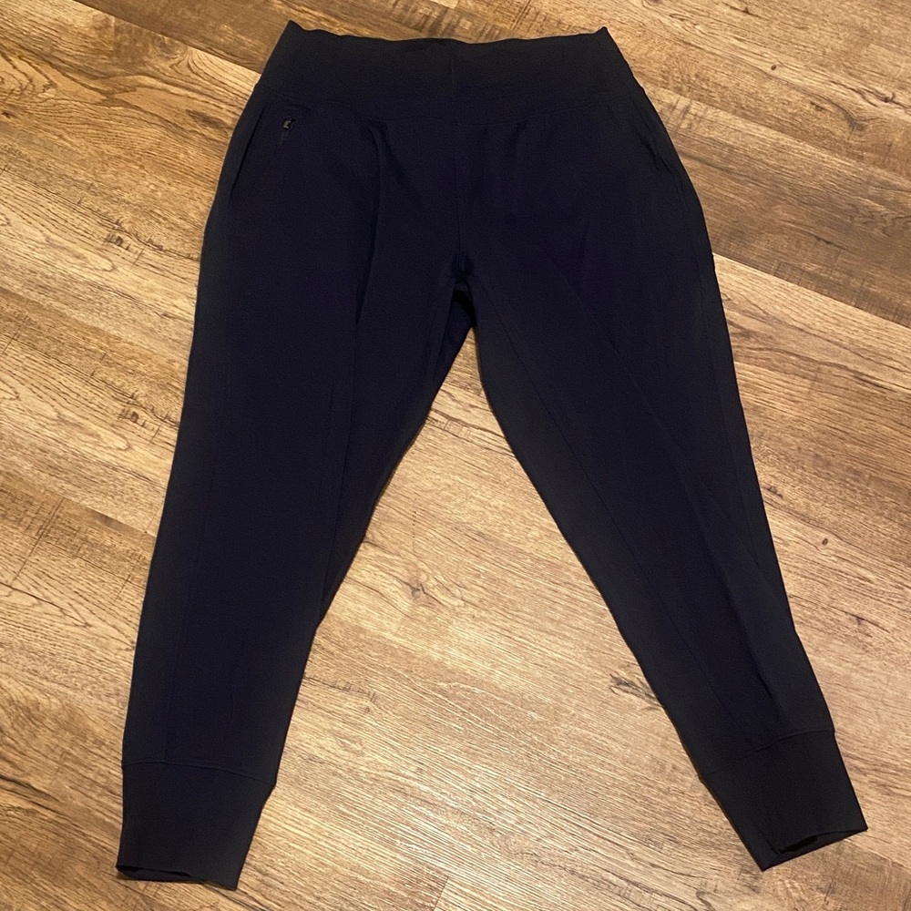 Athleta Navy Joggers Womens Large